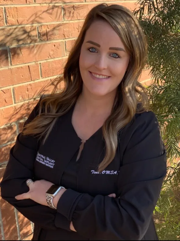 Tina Rice, Dr. Smith's Implant Treatment Coordinator at Central Valley Dental Implant & Oral Surgery Institute