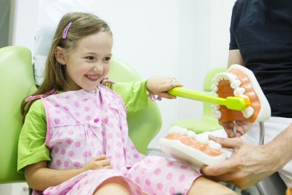 Smiling Pediatric Patient
