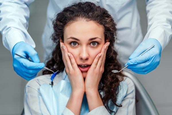 Image of a patient with Dental Anxiety