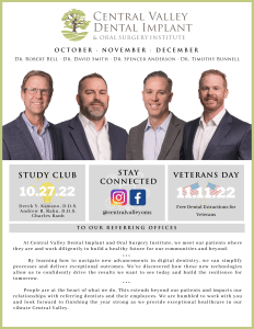 Central Valley Oral Surgery 4th Quarter Newsletter