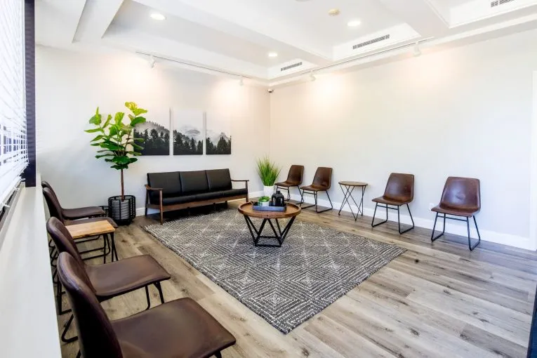 Visalia CA Office Waiting Area