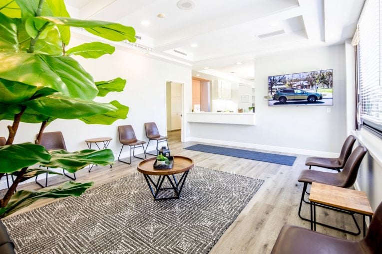 Visalia CA Office Waiting Area